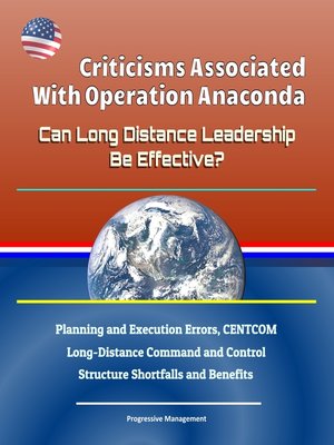 cover image of Criticisms Associated With Operation Anaconda